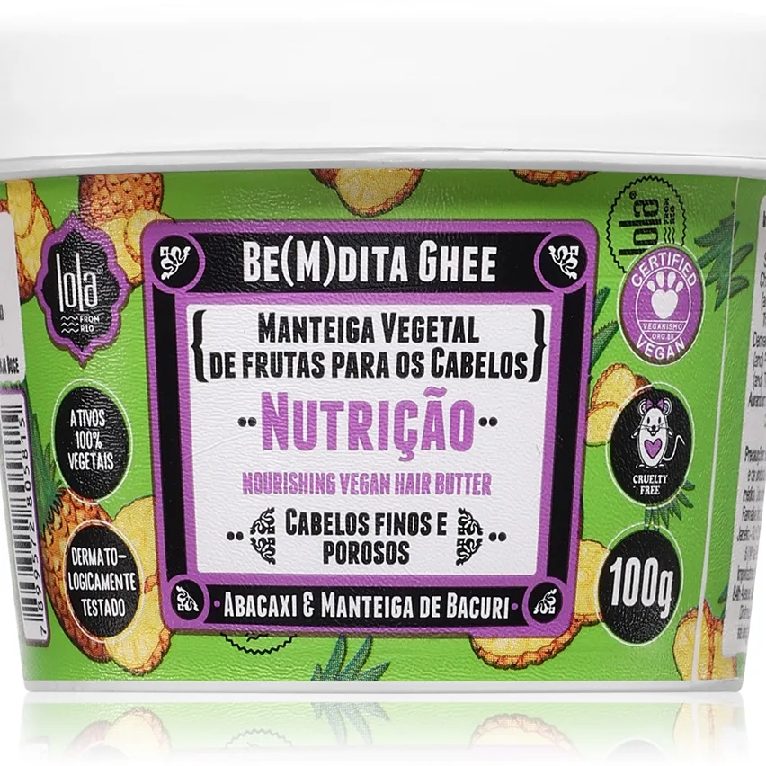 Lola Cosmetics BE(M)DITA GHEE NUTRIÇÃO ravitseva hiusnaamio 100 g