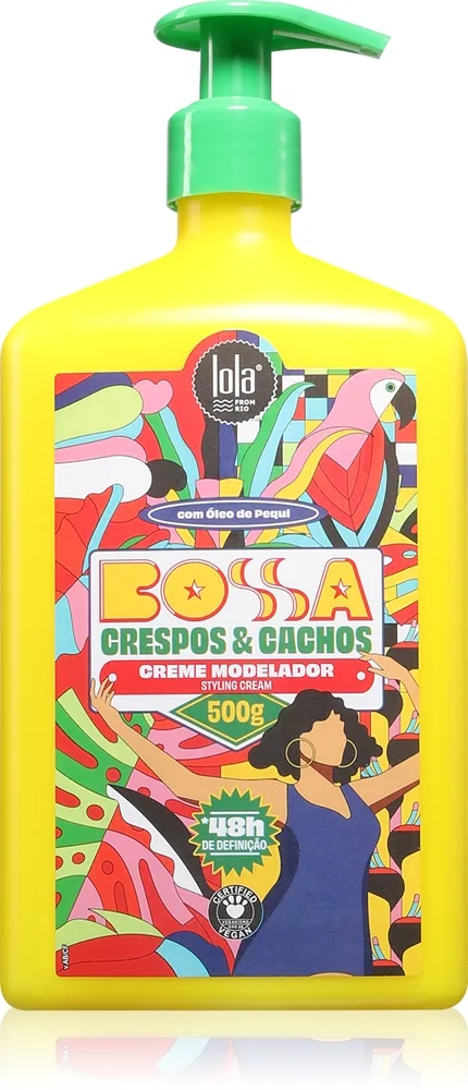 Lola Cosmetics Bossa muotoiluvoide kiharille hiuksille 500 g