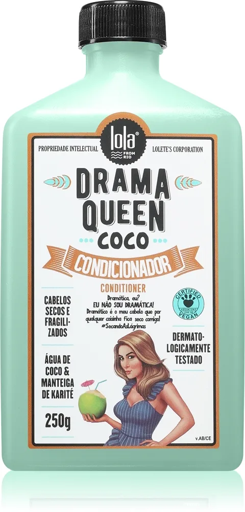 Lola Cosmetics Drama Queen ravitseva hoitoaine kuiville hiuksille 250 ml