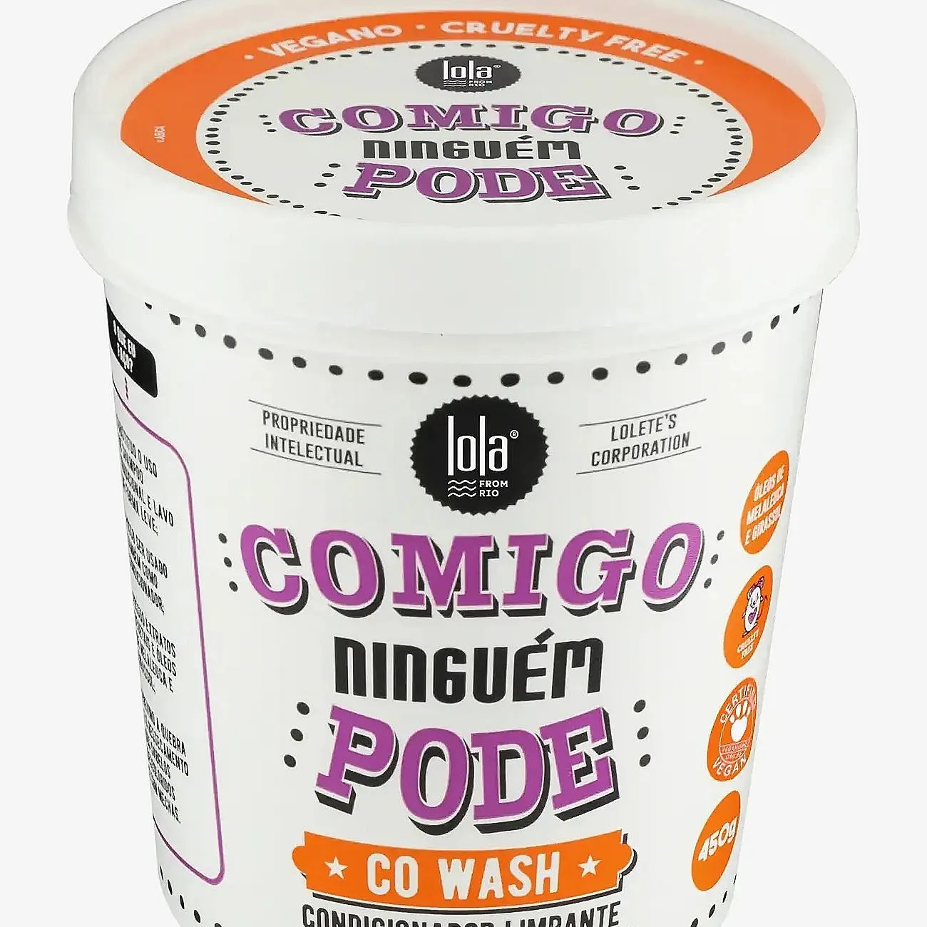 LOLA From Rio COMIGO NINGUÉM PODE Co Wash 450g