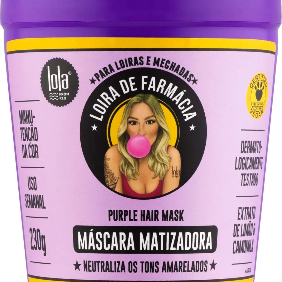 Lola from Rio Loira de Farmácia Toning Mask 230 g