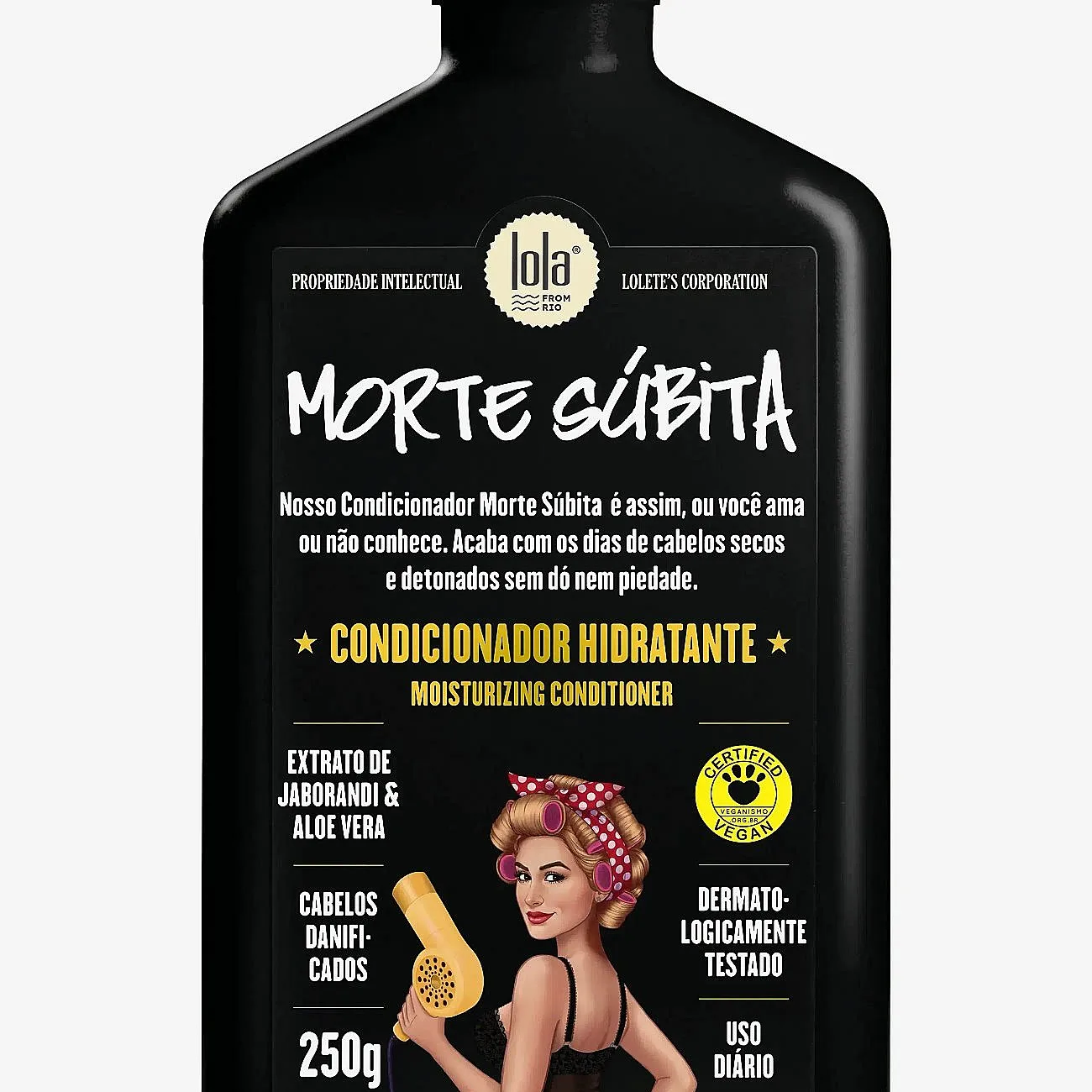 Lola Cosmetics Morte Súbita Condicionador Fuktgivande balsam För skadat hår 250 ml