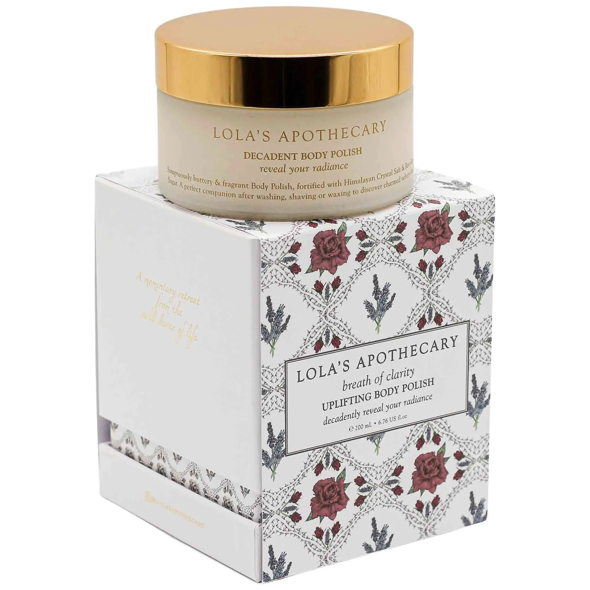 Lola's Apothecary - Breath of Clarity Uplifting Body Polish, 200ml