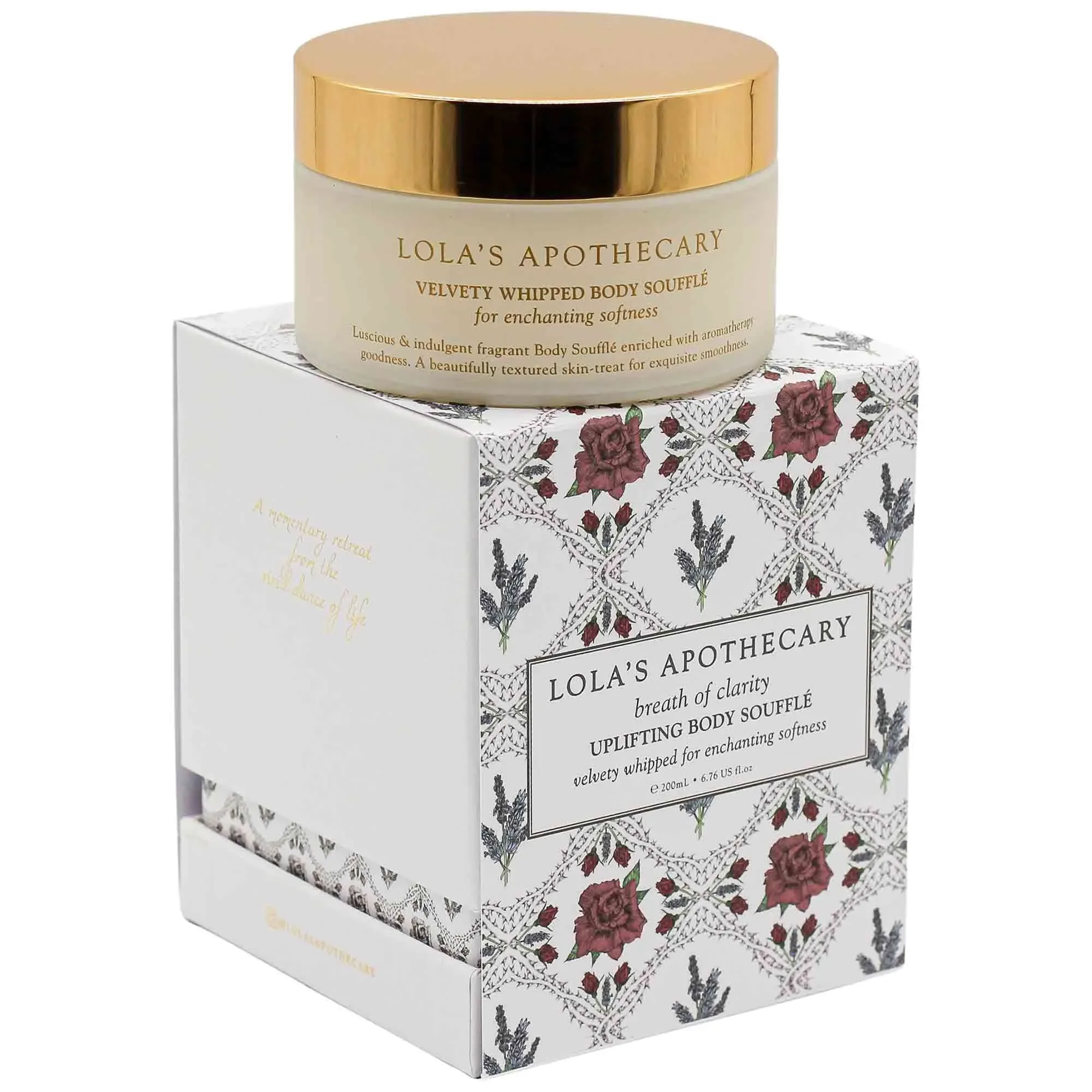 Lola's Apothecary - Breath of Clarity Uplifting Body Soufflé, 200ml