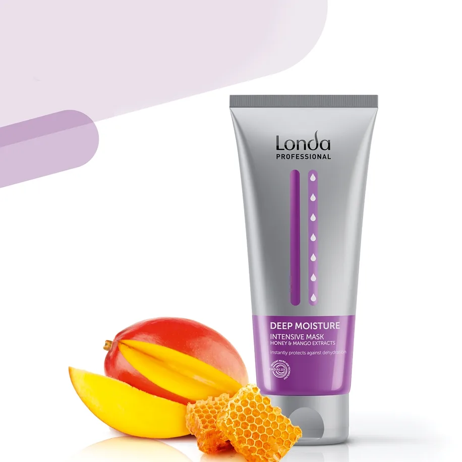 Londa Professional Deep Moisture Intensiv fuktgivare och näringsgivande mask För torrt hår 200 ml