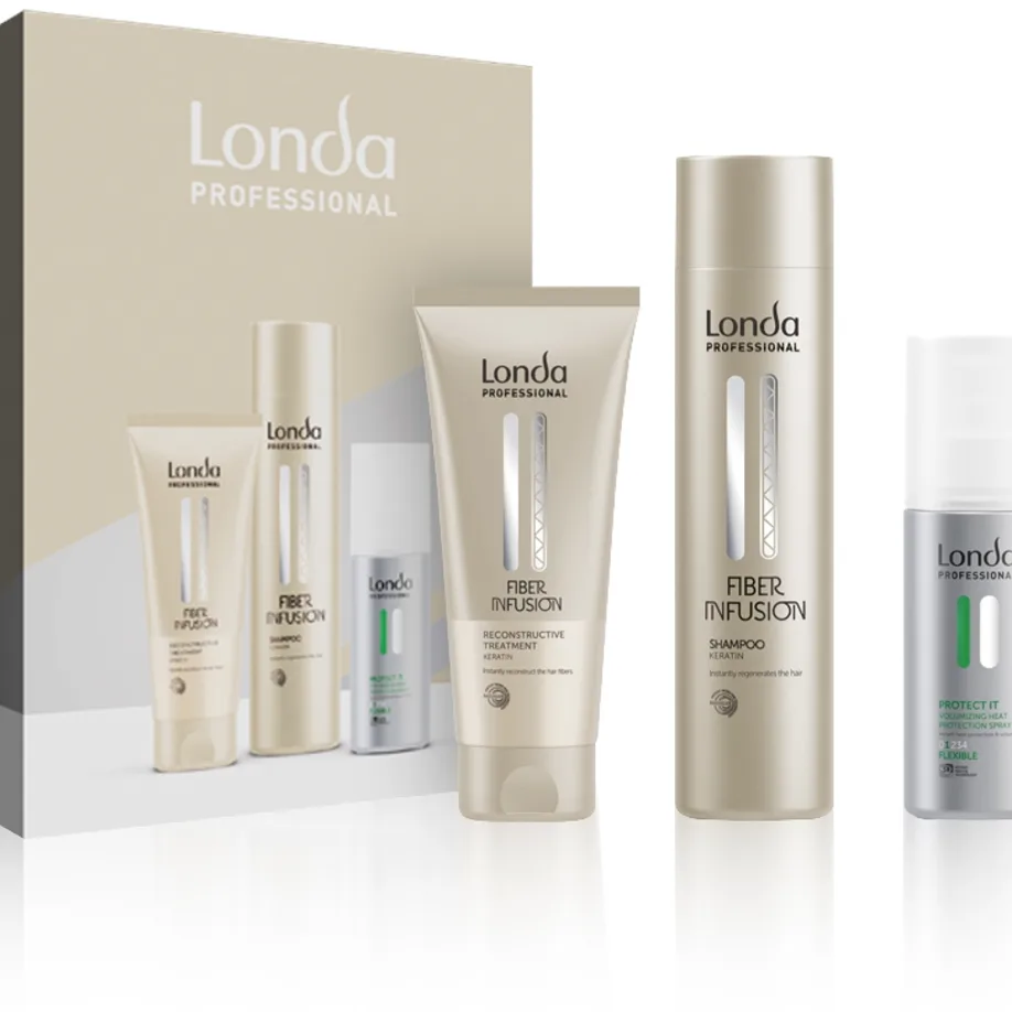 Londa Professional Fiber Infusion Presentförpackning För skadat och färgat hår