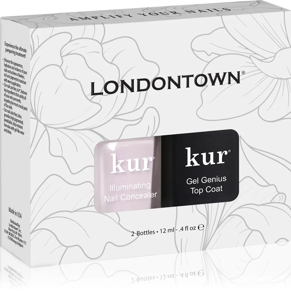 LONDONTOWN Conceal + Go Pink kit med nagellack