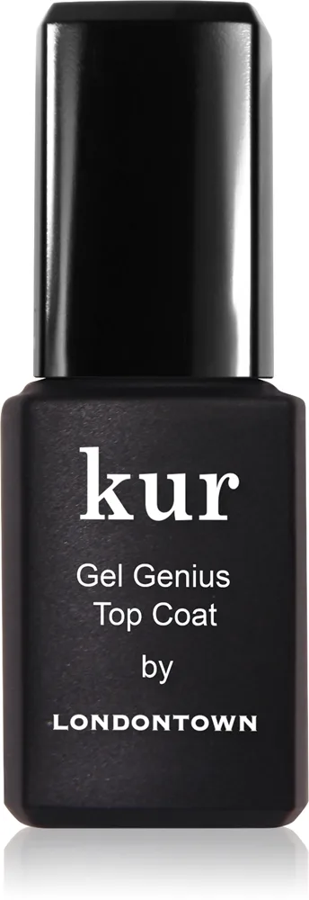 LONDONTOWN Kur Gel Genius Top Coat päällyslakka ilman UV/LED-lamppua 12 ml