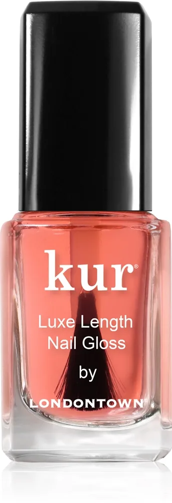 LONDONTOWN Kur Luxe Length Nail Gloss Förstärkande nagellack för sköra och skadade naglar 12 ml