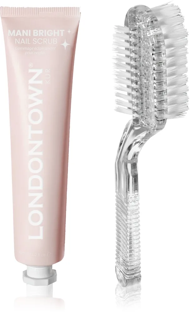 LONDONTOWN Kur Mani Bright Peeling för naglar med borste 45 ml