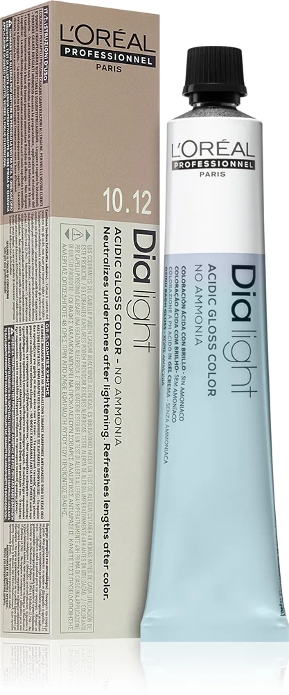 L’Oréal Professionnel Dia Light Permanent hårfärgningsmedel Ammoniak-fri Skugga 10.12 50 ml