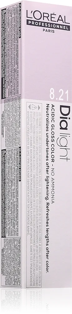 L’Oréal Professionnel Dia Light Permanent hårfärgningsmedel Ammoniak-fri Skugga 8.21 50 ml
