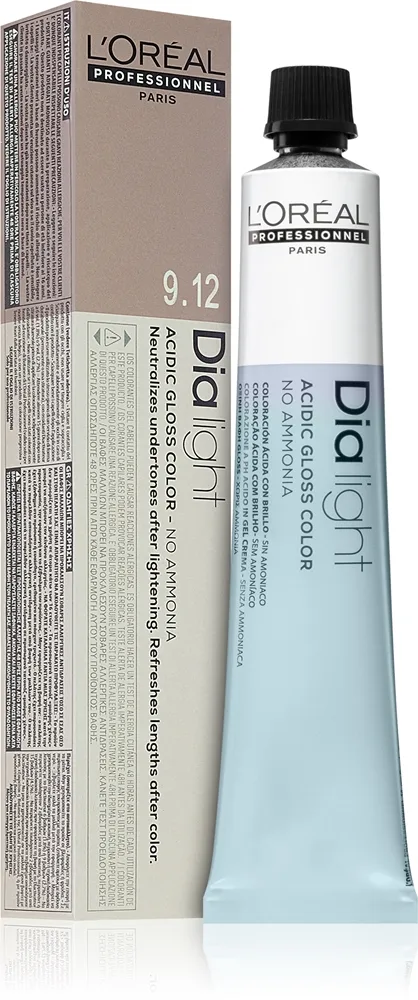 L’Oréal Professionnel Dia Light Permanent hårfärgningsmedel Ammoniak-fri Skugga 9.12 50 ml