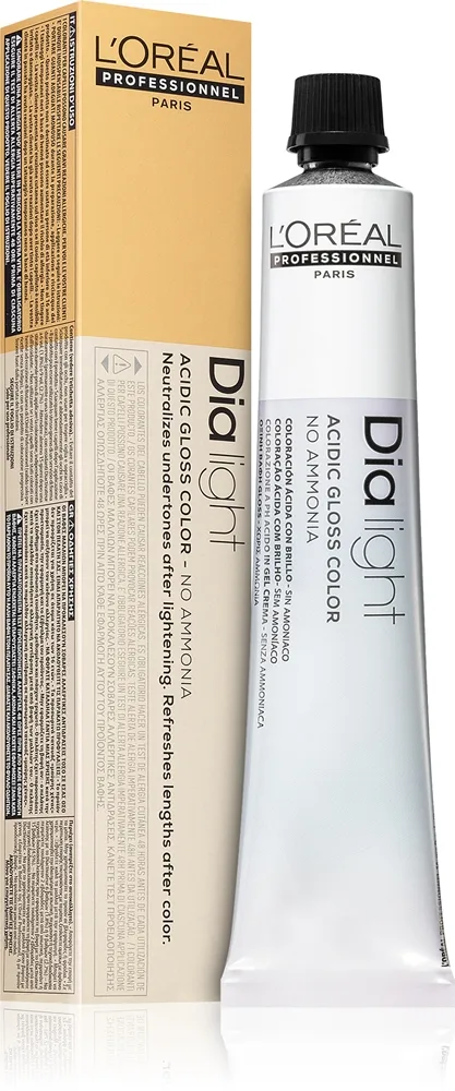 L’Oréal Professionnel Dia Light Permanent hårfärgningsmedel Ammoniak-fri Skugga 9.3 Biondo Chiarissimo Dorato 50 ml