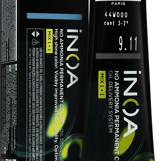 L’Oréal Professionnel Inoa Permanent hårfärgningsmedel Ammoniak-fri Skugga 9.11 60 ml