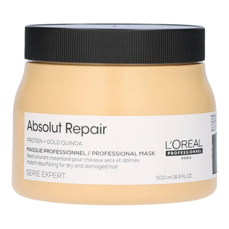 Loreal Absolut Repair Protein + Gold Quinoa Mask 500 ml