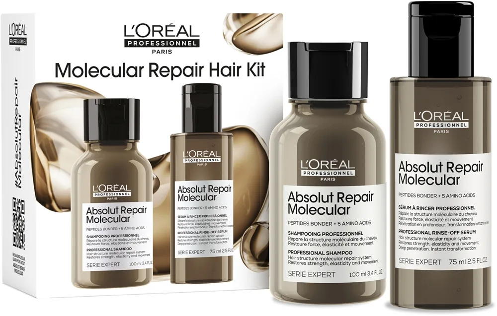 L’Oréal Professionnel Serie Expert Absolut Repair Molecular Presentförpackning För skadat hår
