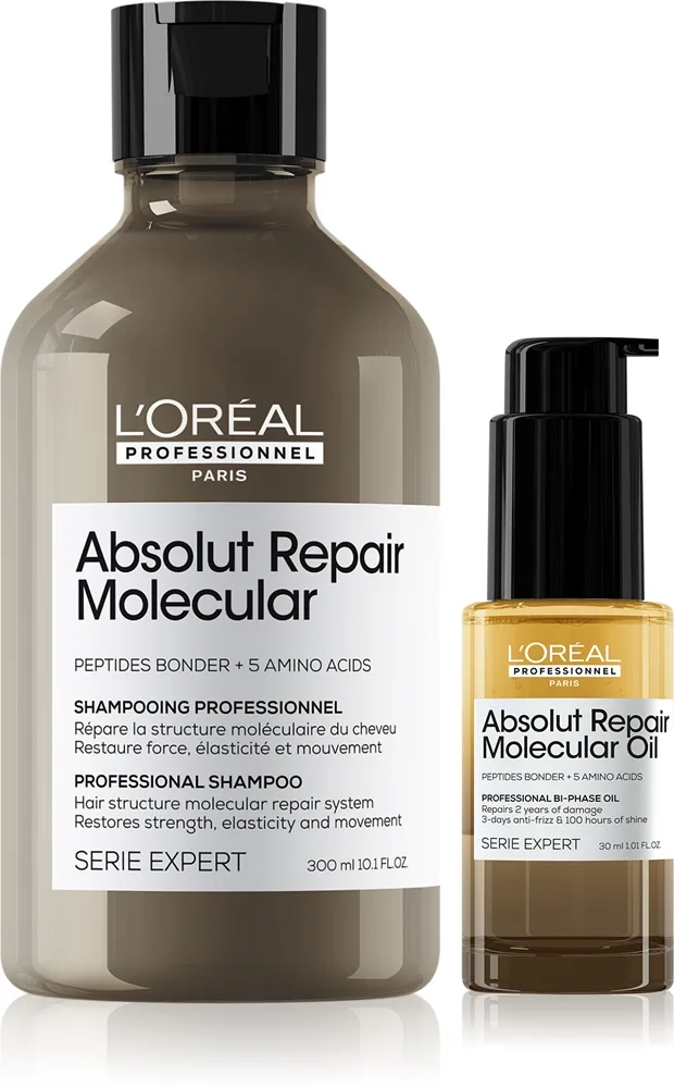 L’Oréal Professionnel Serie Expert Absolut Repair Molecular setti vaurioituneille hiuksille