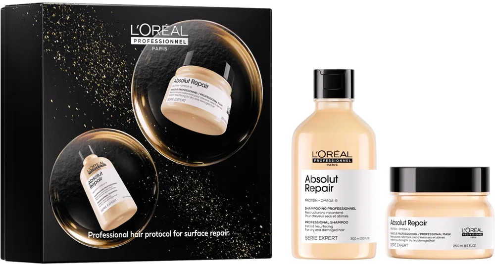 L’Oréal Professionnel Serie Expert Absolut Repair Gavesæt med regenerativ effekt til tørt hår