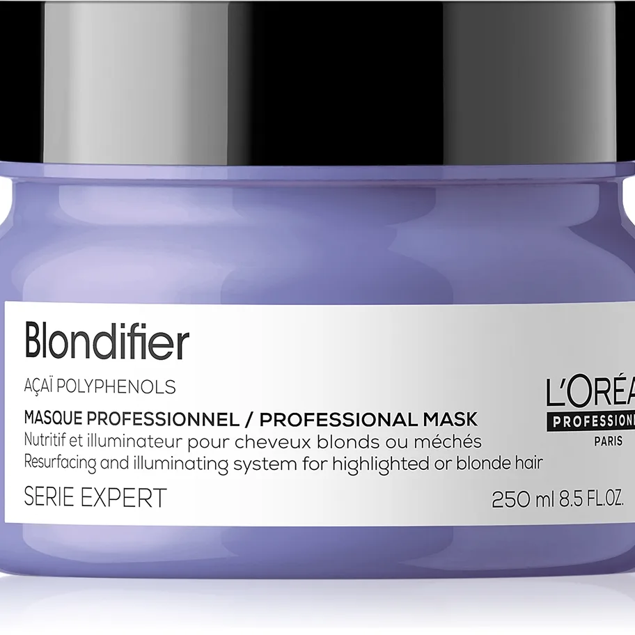 L’Oréal Professionnel Serie Expert Blondifier Regenererande och förnyande mask För blont och slingat hår 250 ml