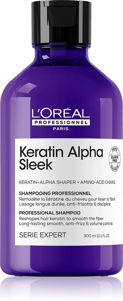 L'Oréal Professionnel Serie Expert Keratin Alpha Sleek Shampoo 300 ml