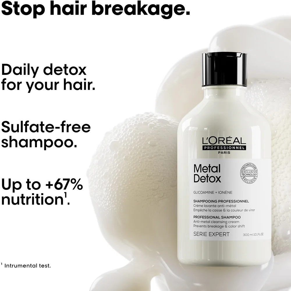 Loreal Metal Detox Shampoo 300 ml