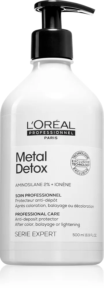 L’Oréal Professionnel Serie Expert Metal Detox suojaava hoito värjätyille hiuksille 2 % Aminosilane 500 ml