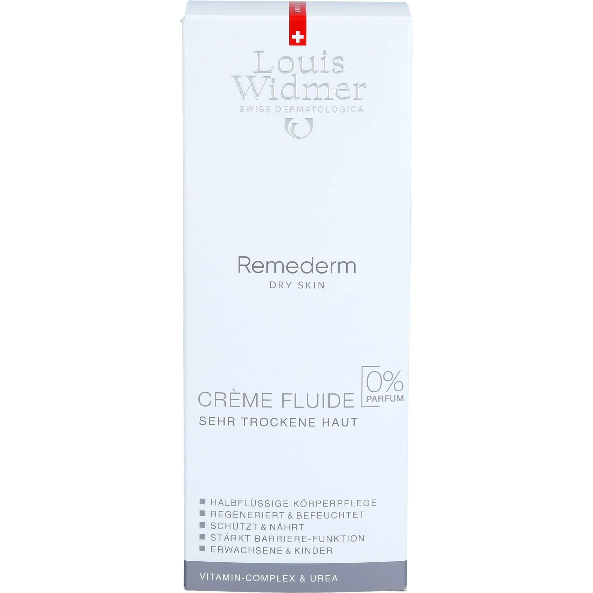 Widmer Remederm Creme Fluide unparfümiert für sehr trockene Haut, 200 ml Creme