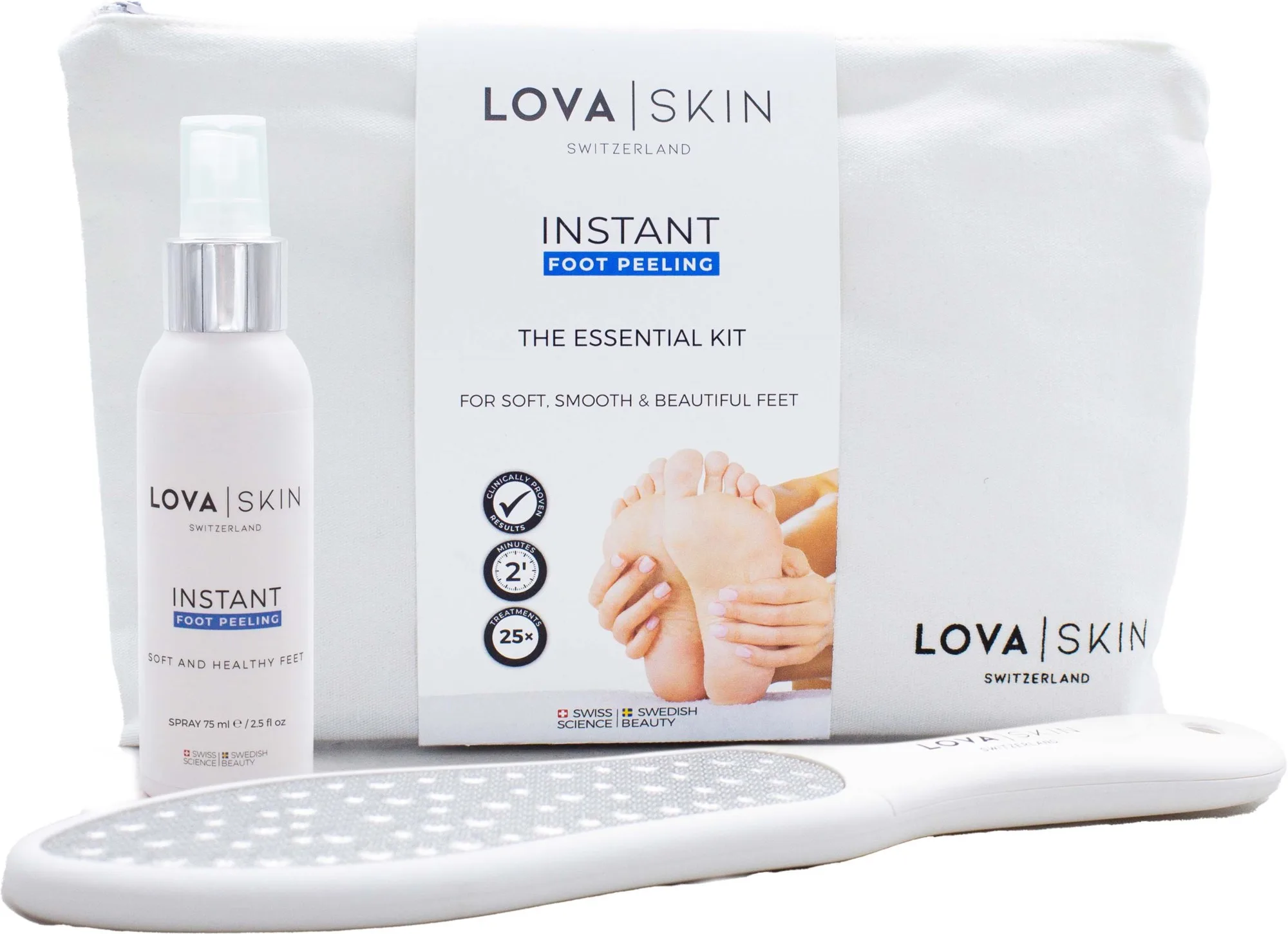 LovaSkin Essential Kit Instant Footpeeling Kit