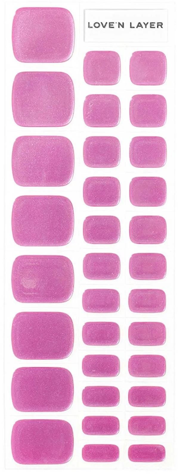 Love'n Layer Metallic Toe Dahlia Purple