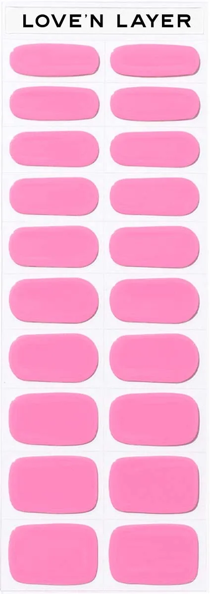 Love'n Layer Solid Layers Poppy Pink