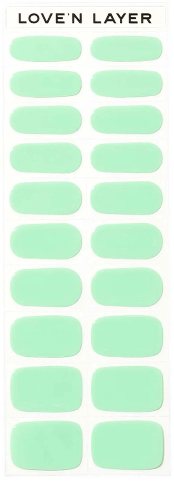 Love'n Layer Solid Prasiolite Green