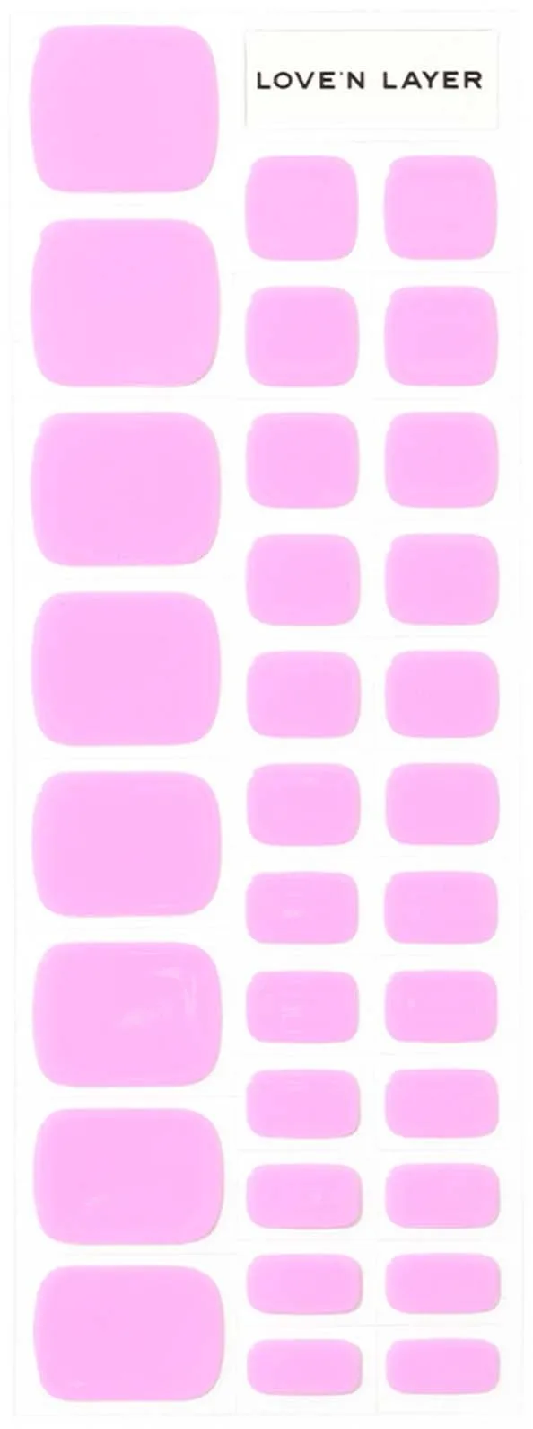 Love'n Layer Solid Toe Light Purple