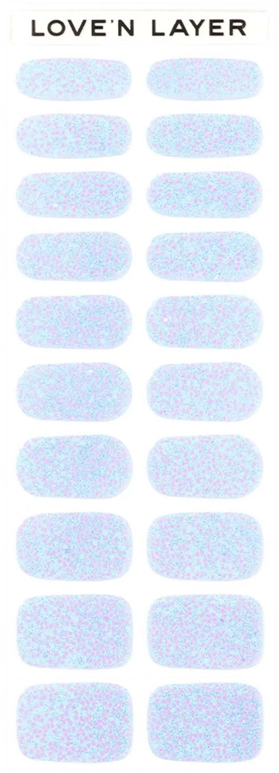 Love'n Layer Square Sparkle Blue