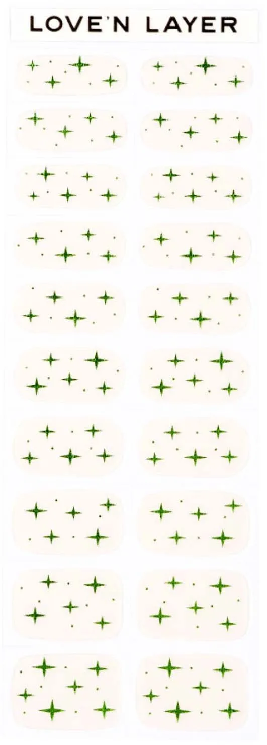 Love'n Layer Starburst Emerald Green