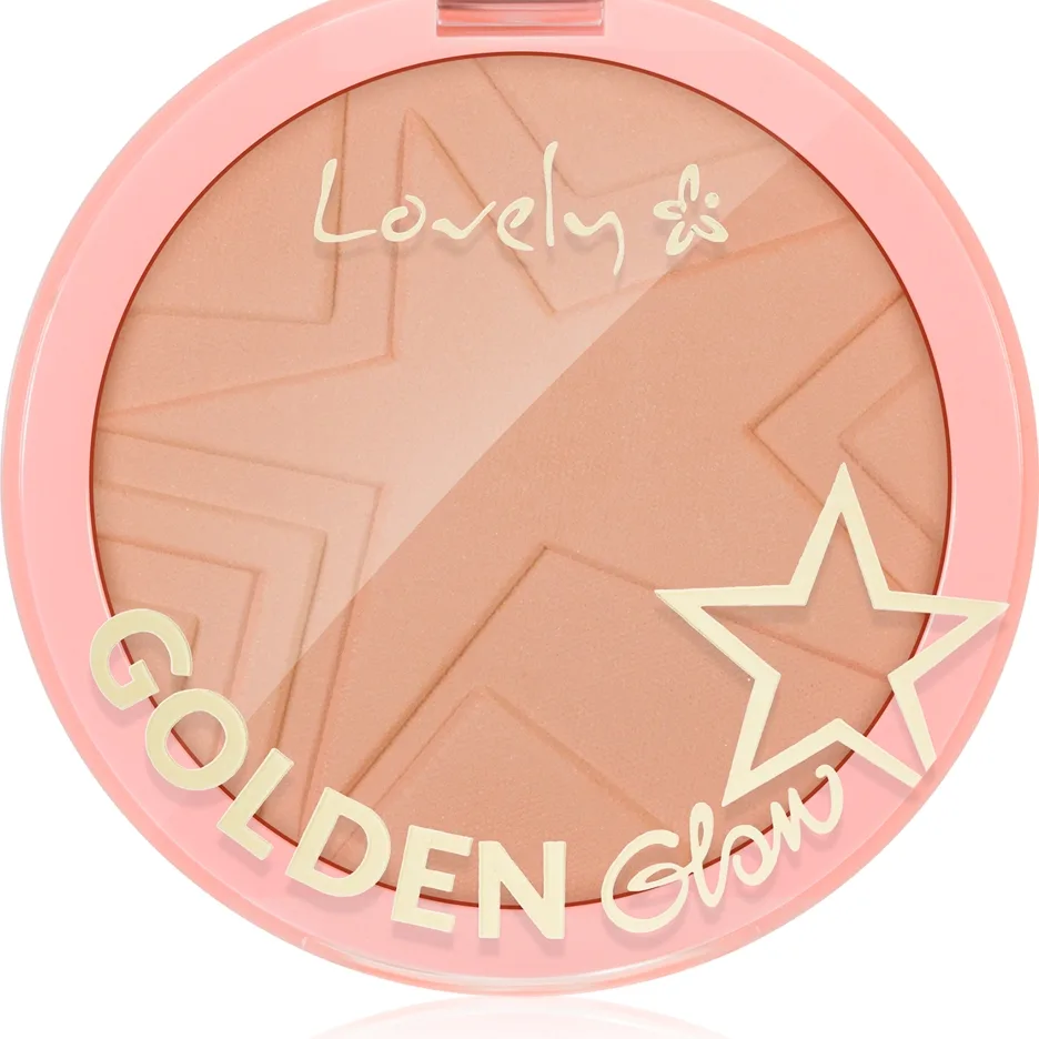Lovely Golden Glow ruskettava puuteri #2 10 g