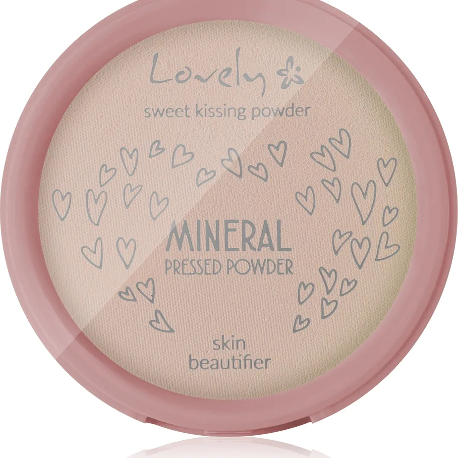 Lovely Mineral Pressed Powder bakat mattpulver 10 g