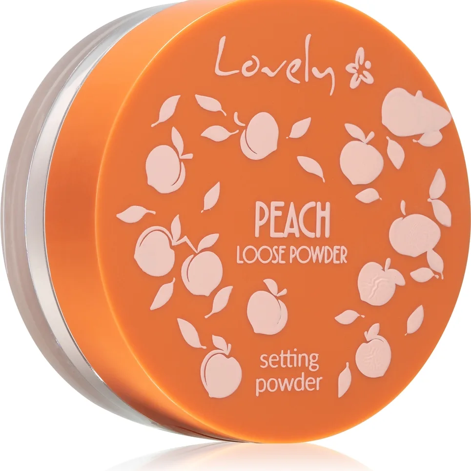 Lovely Peach Setting Powder Matterende fikseringspulver