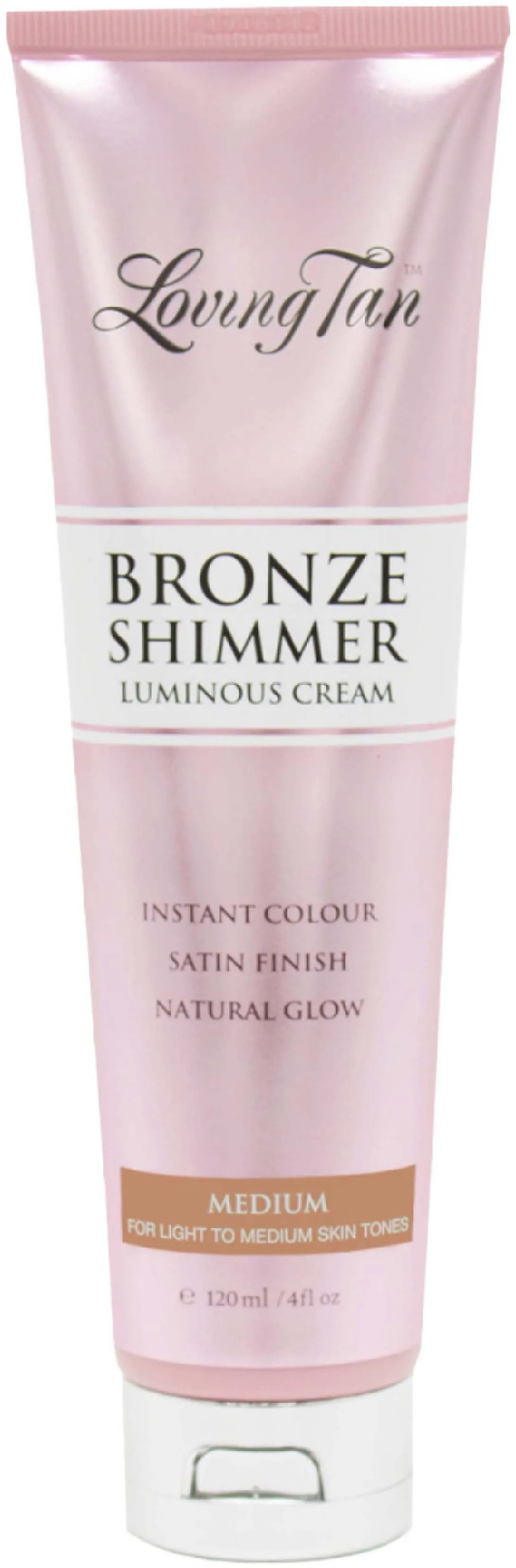 Loving Tan Bronze Shimmer Luminous Cream Medium Selvbrunercreme