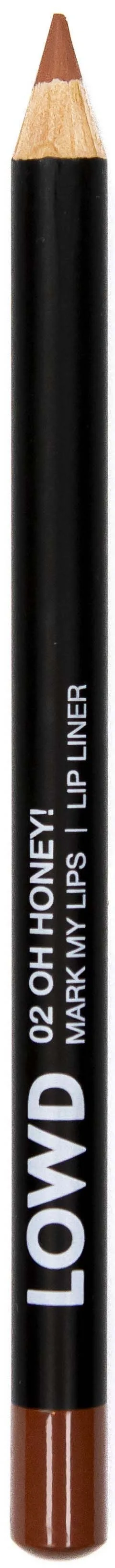 LOWD Cosmetics Mark My Lips Lip Liner 02 Oh Honey!