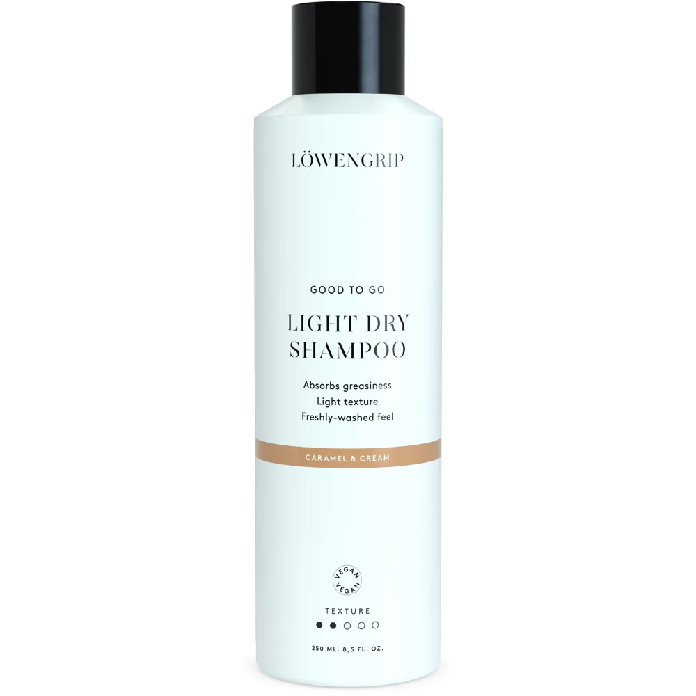 Löwengrip Good To Go Light (caramel & cream) Dry Shampoo - 250 ml.