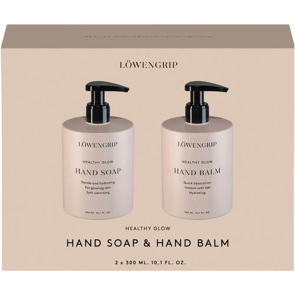 Löwengrip Healthy Glow Hand Soap & Hand Balm Duo Pack 2 x 300ml