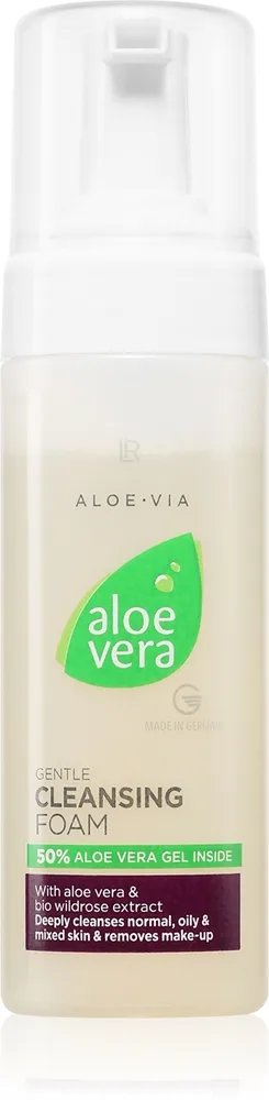 LR Aloe Vera Djupt rengörande mousse för fet och blandhud 150 ml