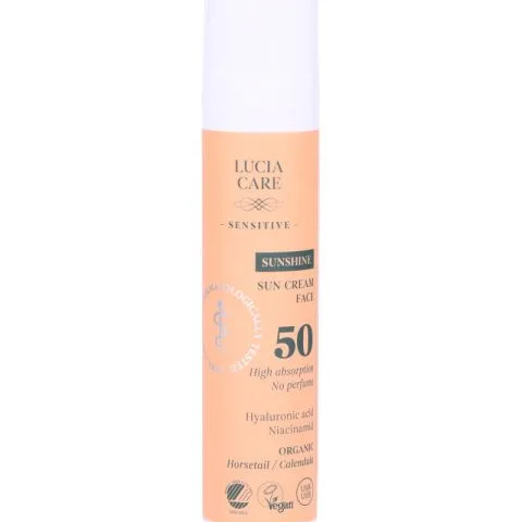 Lucia Care Sunbeam Sun Cream Face SPF 50 50 ml