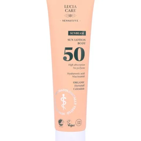 Lucia Care Sunbeam Sun Lotion Body SPF 50 150 ml