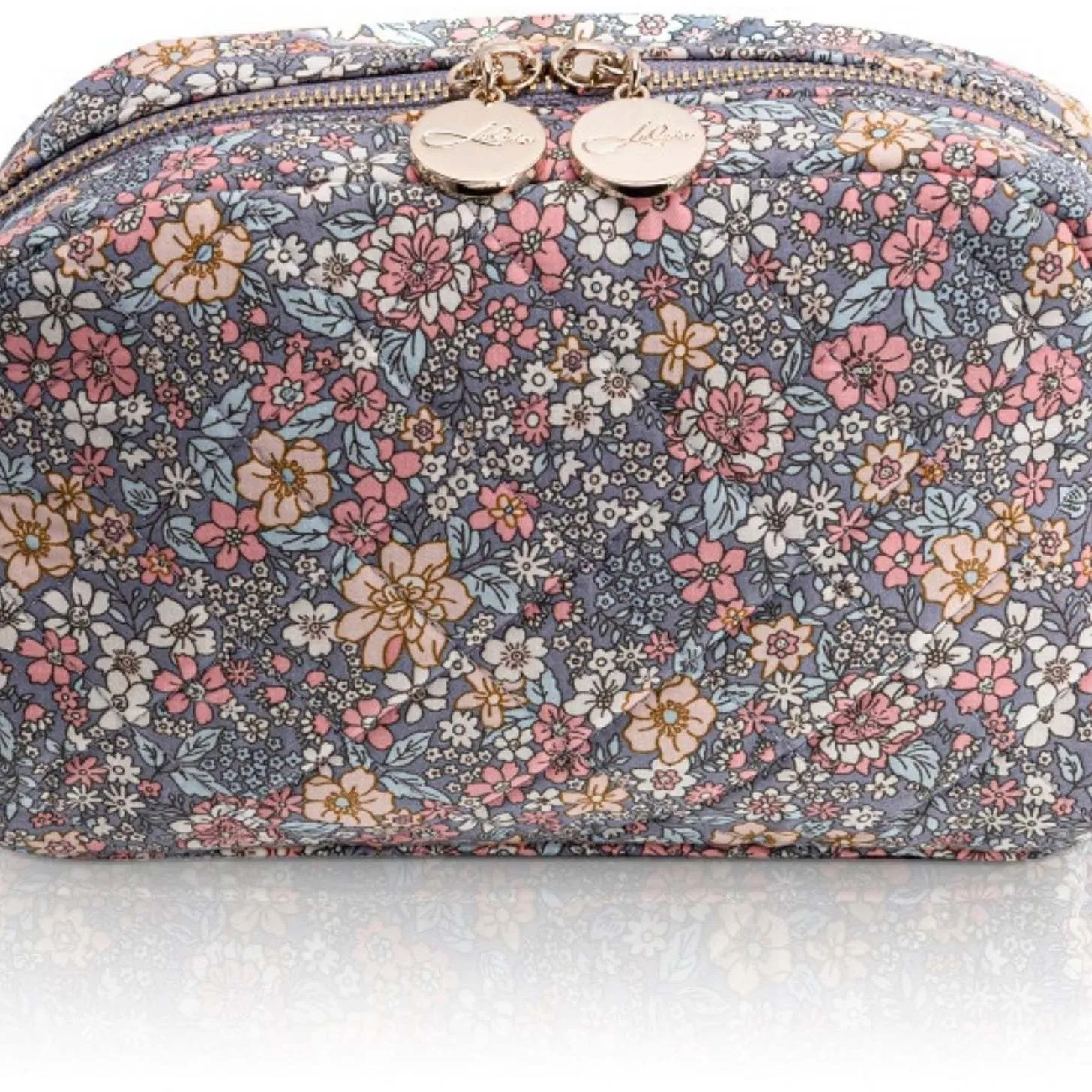 LULU'S ACCESSORIES Cosmetic Bag Floral Mix