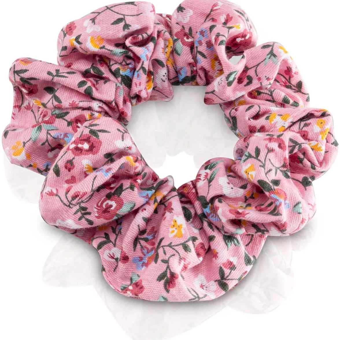 LULU'S ACCESSORIES The Scrunchie Floral Rose