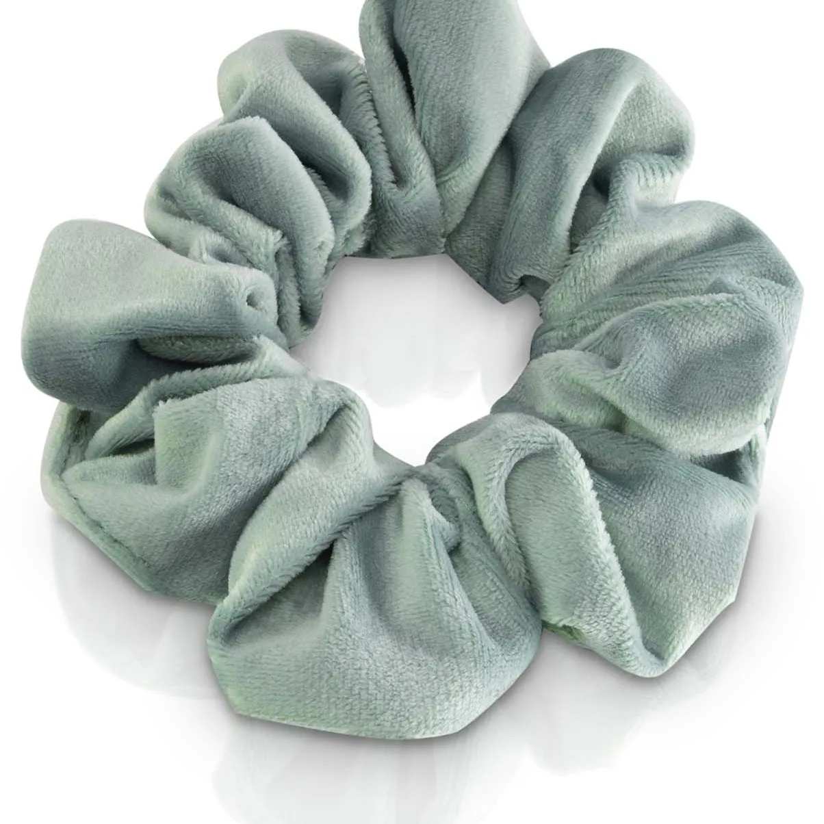LULU'S ACCESSORIES The Scrunchie Velvet Mint