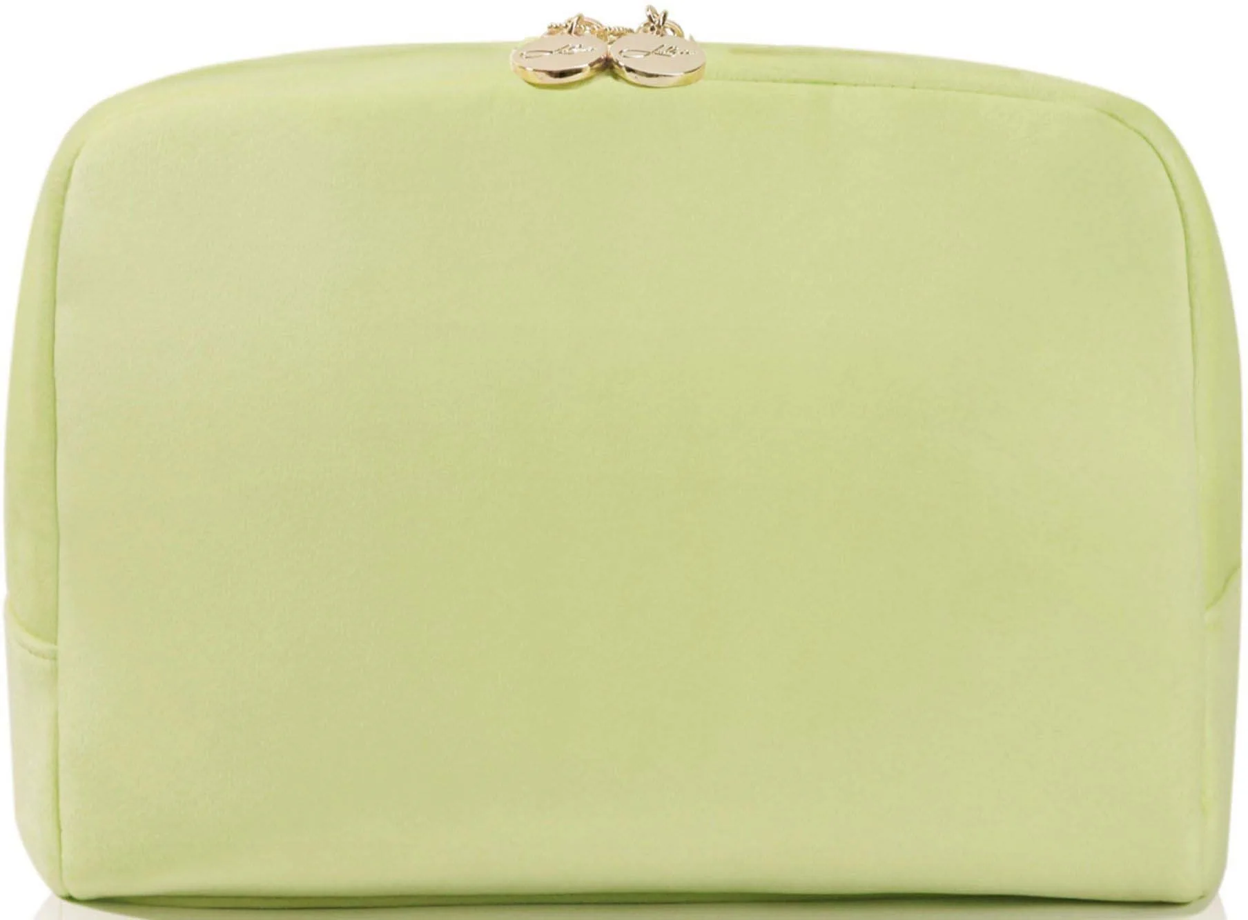 LULU'S ACCESSORIES Toiletry Bag Velvet Yellow