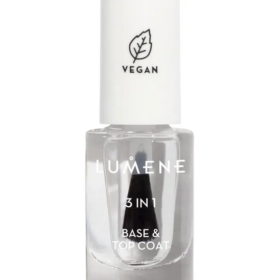 3 in 1 base & top coat -alus- ja päällyslakka 5 ml